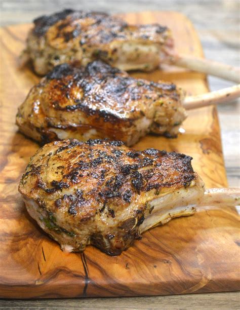 The BEST Grilled Veal Chops