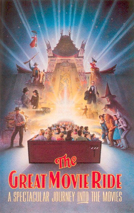 This past weekend, the poster for the Great Movie Ride at Disney’s ...