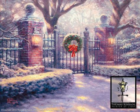 Nativity Thomas Kinkade Christmas Wallpapers - Top Free Nativity Thomas ...