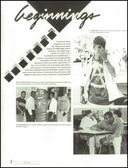 Explore 1988 Ball High School Yearbook, Galveston TX - Classmates