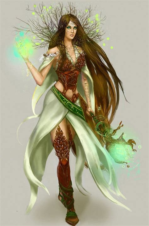 Druid by BlackAssassiN999 on DeviantArt | Arte fantasia, Ilustração ...