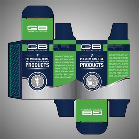 Upmarket, Serious, Automotive Packaging Design for GB Remanufacturing, Inc. by SAI DESIGNS ...