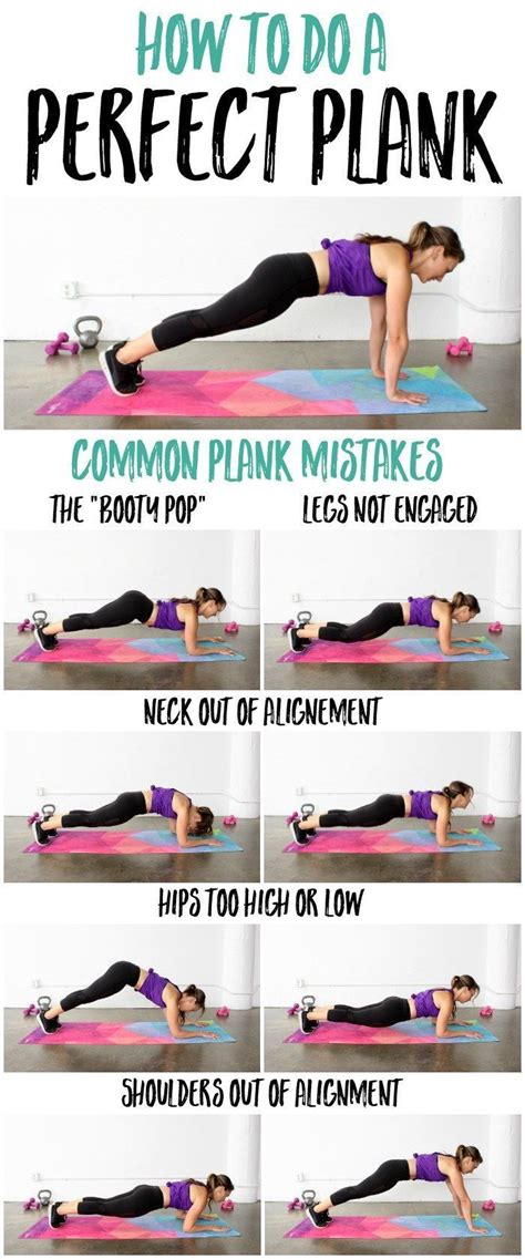 How to Do a Perfect Plank | The BEST exercise for abs | How to do a ...