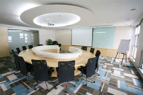 Modern Meeting Room Interior Stock Image - Image of modern, company: 8662551