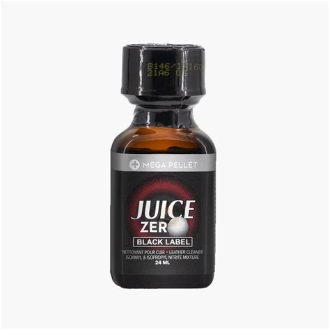 Poppers Juice Zero Black Label 24 ml - Poppers Original