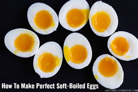 How To Make Perfect Soft-Boiled Eggs (Hanjuku Tamago) | Recipe Cart