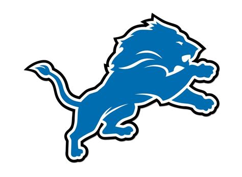 Detroit Lions Silver Logo