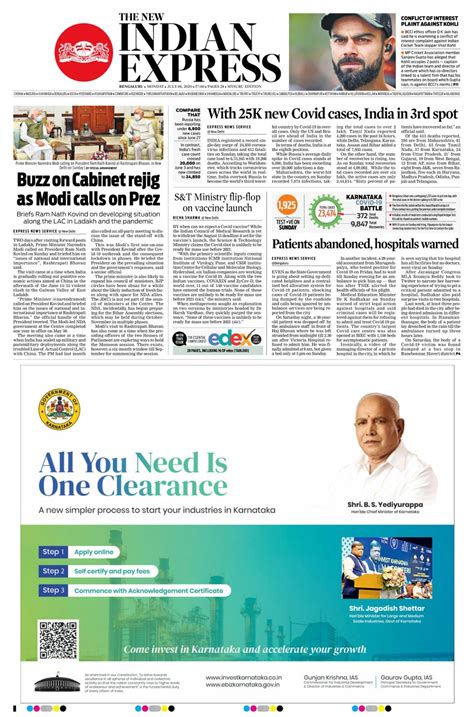 The New Indian Express Mysuru-July 06, 2020 Newspaper