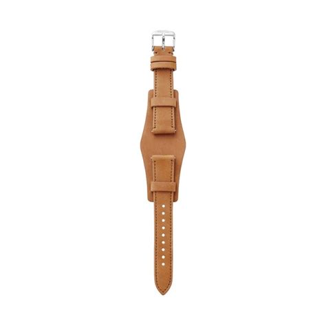 FOSSIL leather watch band $30 | Fossil leather watch, Leather watch, Tan leather strap