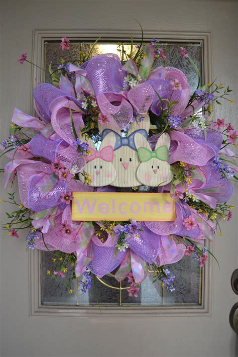 Kristen's Creations: Easter Mesh Wreath Tutorial 2012