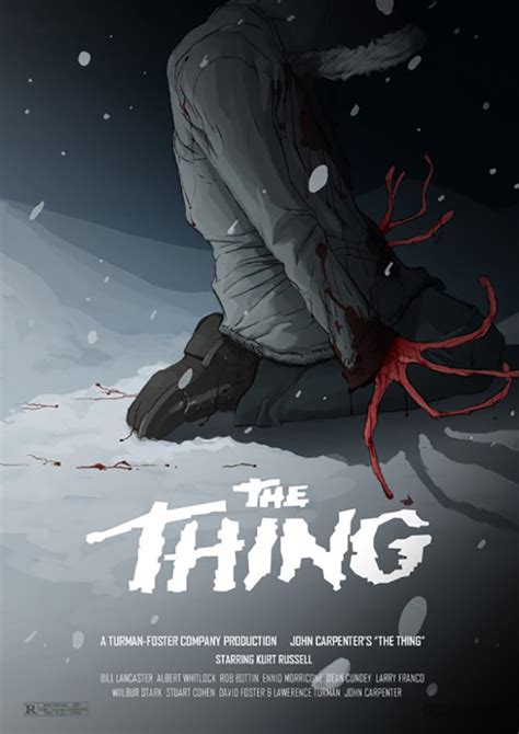 Alternative Movie Poster for The Thing by Will Tempest