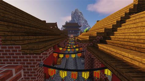 Ancient Chinese Town Minecraft Map