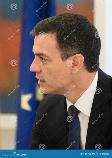 Prime Minister of Spain Pedro Sanchez Editorial Image - Image of pedro ...