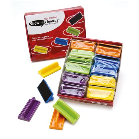 Magnetic Mini Erasers, Pack of 20 - Eastpoint