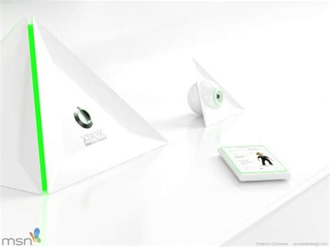 Xbox 720 Concept is a Pyramid With Two Kinect "Eyes" - Concept Phones