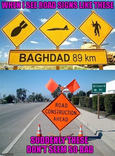 funny road signs Memes & GIFs - Imgflip