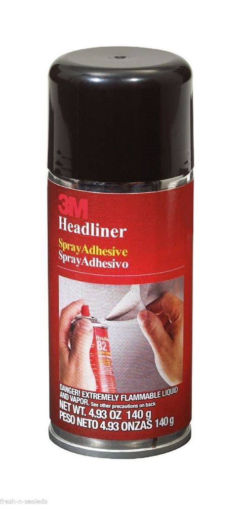 3M Headliner Spray Adhesive 4.93 oz Glue Repair Vehicle Headliners ...