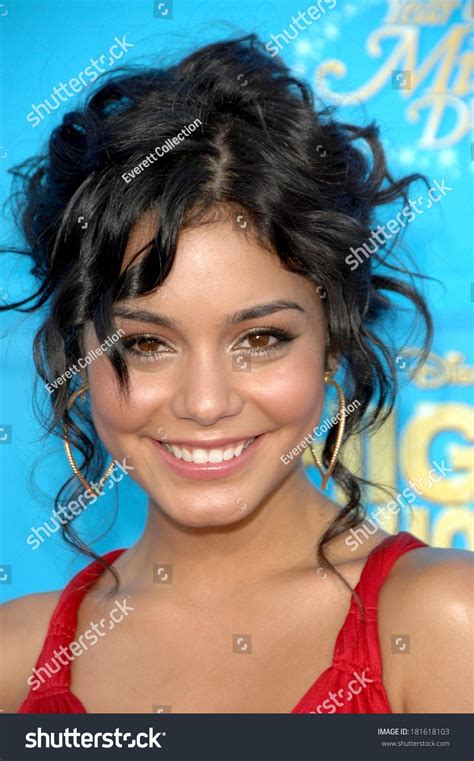 Vanessa Hudgens Premiere Disneys High S Stock Photo 181618103 ...