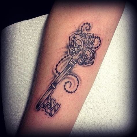 Antique Key Tattoo by Nevermore-Ink on deviantART | Key tattoo designs ...