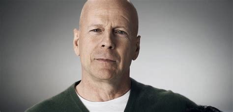 Bruce Willis Famous Bald Actor