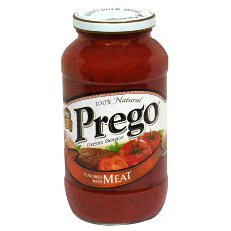 Prego Pasta Sauce with Meat