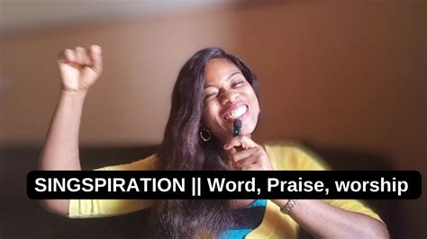 Singspiration ||Sunday best Word, Praise and worship|| It's not over - YouTube