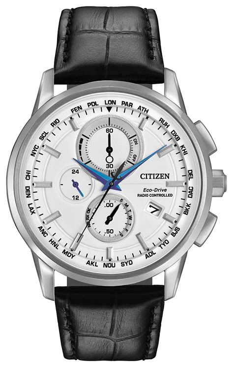 Citizen World Chronograph Men's Quartz Watch with White Dial Analogue ...