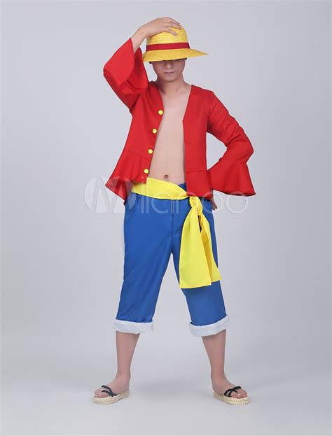 One Piece Luffy Cosplay Costume Halloween | Luffy, Chapeau de paille, Monkey d luffy