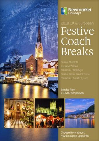 Newmarket Festive Coach Brochure by Newmarket Holidays - Issuu