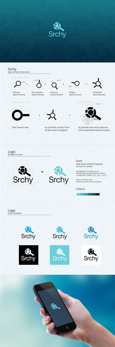 Srchy Logo Design Process by samadarag on DeviantArt