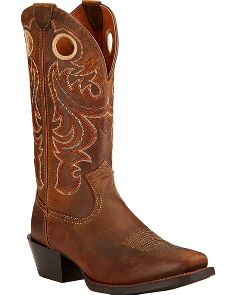 Ariat Men's Sport Cowboy Boots - Square Toe - Country Outfitter