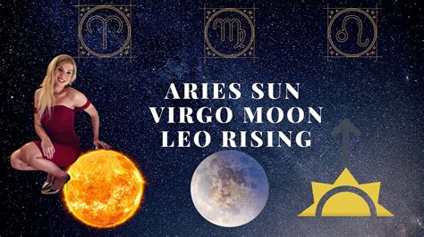 THE BIG 3: Aries Sun, Virgo Moon, Leo Rising - YouTube