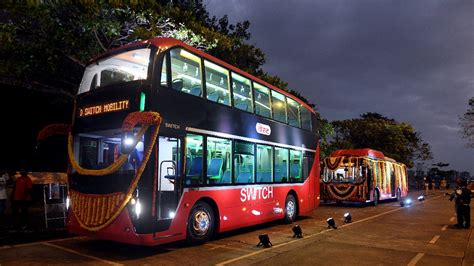 India's First Electric Double-Decker Bus Inaugurated in Mumbai; To Boost Sustainable Transport ...