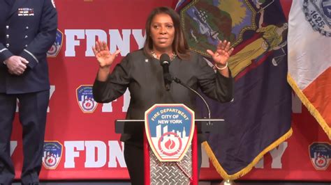 FDNY 'looking into' employees who booed NY AG Letitia James and cheered ...