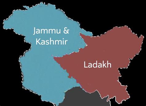 India Map With Ladakh