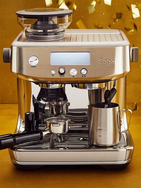 Sage SES878 The Barista Pro Coffee Machine at John Lewis & Partners | Coffee machine, Barista ...