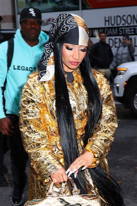 NICKI MINAJ Arrives at Watch What Happens Live with Andy Cohen in New York 12//11/2023 – HawtCelebs