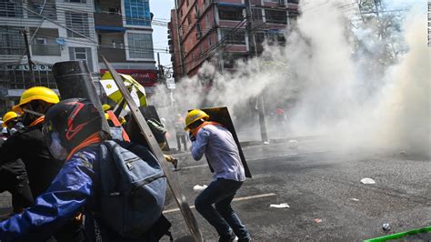 Protests in Myanmar continue after deadliest day since coup - CNN Video