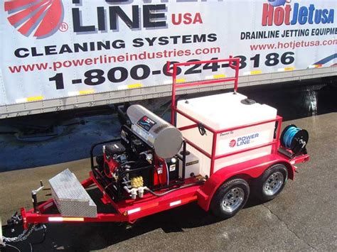 Custom Designed Trailer Pressure Washers - Power Line Industries, Inc.