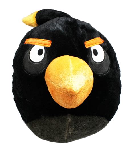 Angry Birds The Bomb Bird Plush Toy/Pillow w/Secret Zipper Pocket - Walmart.com