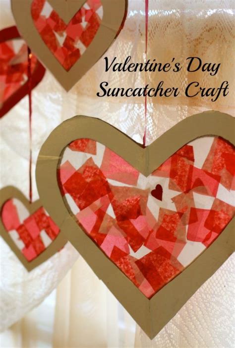 Spaß und einfach Valentinstag KIDS Crafts – Einfache Rosa, Liebe, Rot und Herzen Kunstprojekte ...