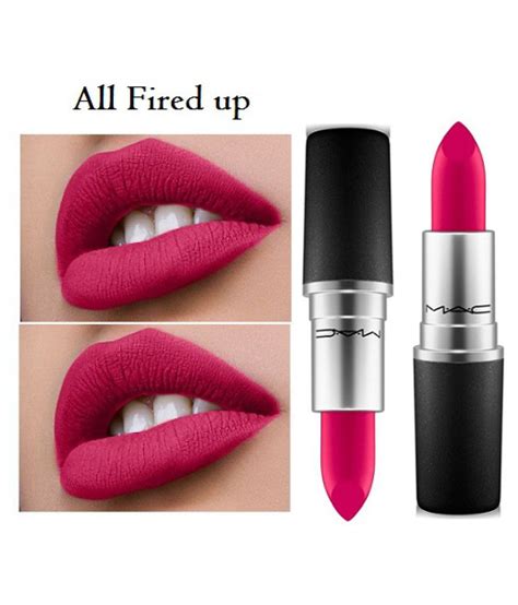 Mac Matte Finish Lipstick Pink 3 gm: Buy Mac Matte Finish Lipstick Pink 3 gm at Best Prices in ...