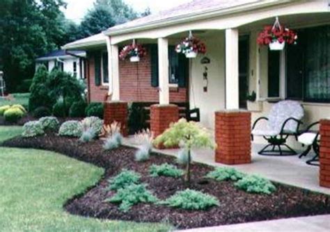 Landscaping Ideas For Red Brick Ranch Style Homes — Randolph Indoor and Outdoor Design