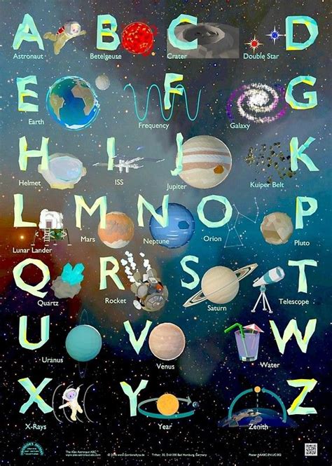 "The Alex Astronaut ABC - Alphabet Poster" Poster for Sale by ...