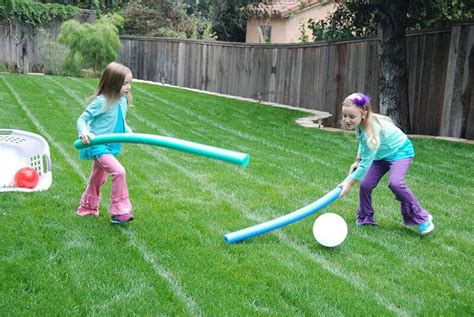 7 Outdoor Pool Noodle Games