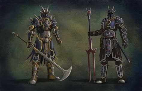 ArtStation - Triax Knights Set 1, Adam Brown | Rpg character, Knight, Warrior