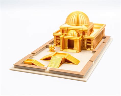 King Solomon First Temple 3d Printed Ancient Building Model - Etsy