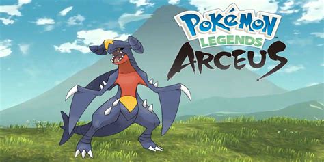 Pokemon Legends: Arceus Glitch Shows Alpha Garchomp Losing Its Mind