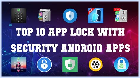 Top 10 App Lock with Security Android App | Review - YouTube