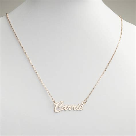 Zales Gold Name Necklace - Parity Zales Gold Necklace With Name Up To 62 Off